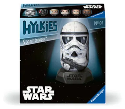 Produktbild von Ravensburger Hylkies: Die e Sammelfigurenreihe zum selbst zusammenbauen. Figur #06 - Sturmtruppler - Für alle Star Wars Fans - Aufbauen, Verlieben, Sammeln