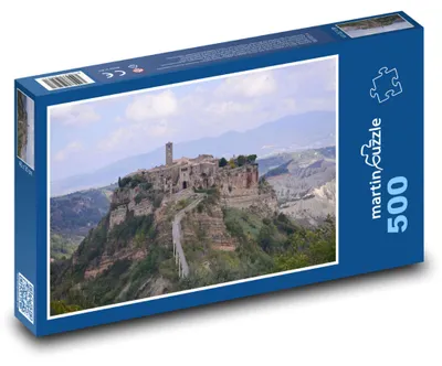 Obrázek produktu pro martinpuzzle - Puzzle 500 - Itálie - středověké město, Evropa