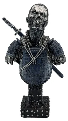Image de Statue de samouraï zombie japonais, idéale pour la décoration