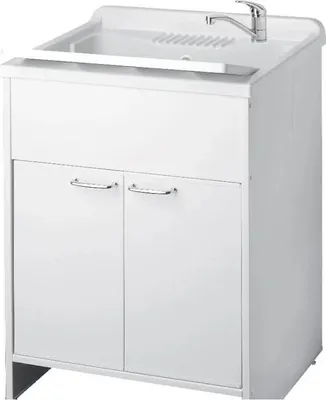 Immagine prodotto di Mobile Lavatoio bianco Garden 60x50X85 PVC