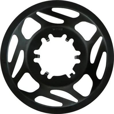 Image de Garde-chaîne FSA pour vélo électrique Bosch AD : 85 mm, noir - un garde-chaîne fiable...