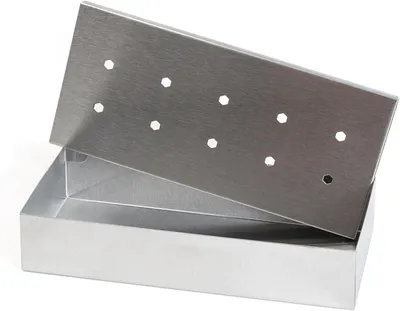 Produktbild von Wenco Premium Räucherbox für jede Art von Grill, für einen unvergleichlich rauchigen Geschmack des Grillguts