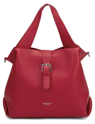 Zdjęcie produktu dla Torba ręczna Cerelia Pro damska wegańska skórapoliuretan z zamkiem Black B UNICA 34x28x14 cm