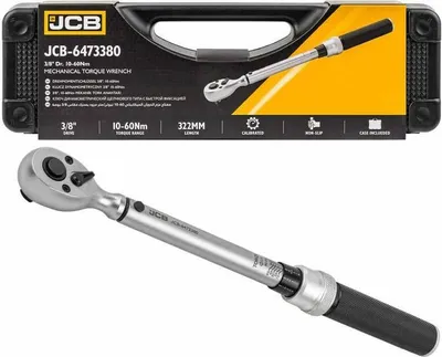 Produktbild von JCB | Drehmomentschlüssel, 3/8" 10-60Nm
