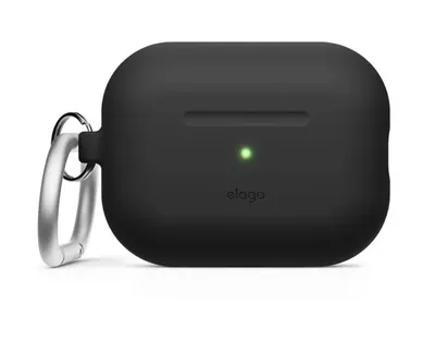 Image de Étui en silicone Elago pour AirPods Pro 2 noir