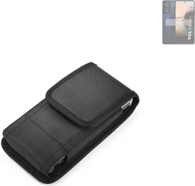 Produktbild von Holster Gürteltasche kompatibel mit TCL 40 NXTPAPER Holster Gürtel Tasche wasserabweisend Handy Hülle Schutz Hülle Outdoor schwarz K-S-Trade