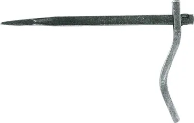 Produktbild von Verputzhaken aus Stahl geschmiedet Länge 150 mm
