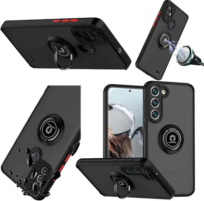 Immagine prodotto di Per Samsung Galaxy S23 TPU / PC Design Ring Cover Custodia per cellulare Custodia protettiva Nuovo