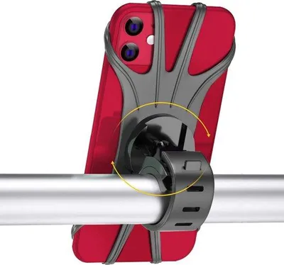 Obrázek produktu pro Otočný držák na kolo pro smartphony o úhlopříčce 4–6,5 palce