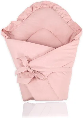 Immagine prodotto di Pratiche copertine avvolgenti in cotone rosa per neonati e bambini piccoli