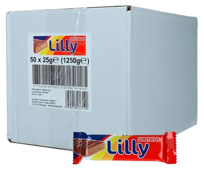 Produktbild von Lilly Riegel 50x25g