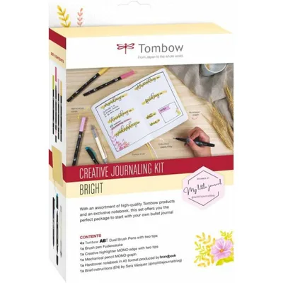 Image de Tombow BUJO-SET2Kit de journalisme créatif brillant