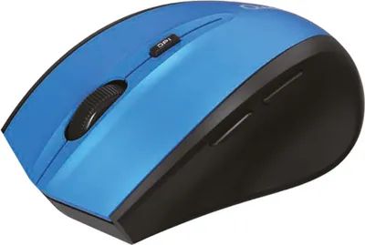 Image de Qware Bolton Souris sans fil - Souris de bureau sans fil pour ordinateur portable et PC bleu