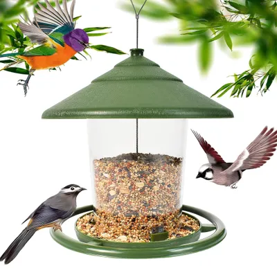 Productafbeelding van Voederhuis voor Wilde Vogels, Hangend Vogelvoederstation met Weerbestendig Ontwerp