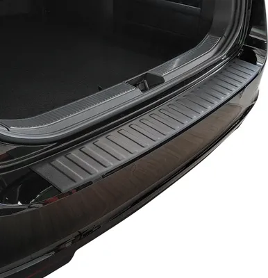 Produktbild von Edelstahl Ladekantenschutz passend für Skoda Superb Combi 4 2024- Beschichtet, Farbe:Schwarz Pulverbeschichtet