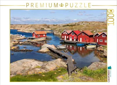 Produktbild von CALVENDO Puzzle Hasselösund | 1000 Teile Lege-Größe 64 × 48 cm Foto-Puzzle für glückliche Stunden