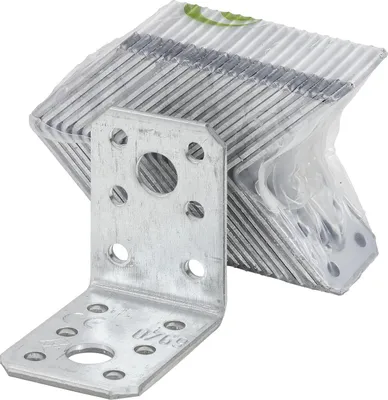 Produktbild von Vormann Winkelverbinder sendzimir verzinkt 50 x 50 x 35 mm