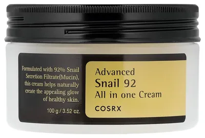 Produktbild von COSRX Advanced Snail 92 Gesichtscreme All in one Cream 100 g