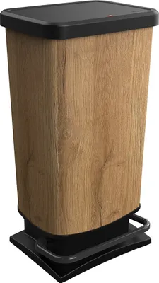 Produktbild von Rotho Abfalleimer 40 L Paso - Treteimer Geruchsdicht - Abfallbehälter 35,3 x 29,5 x 67,6 cm - Mülleimer mit Softclose - Tretabfalleimer
