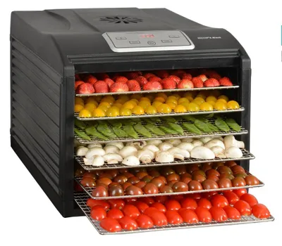 Produktbild von KitchenChef SECCO6BLACK, Schwarz, 70 °C, 5 °C, 500 W, 220 - 240 V, 50 - 60 Hz