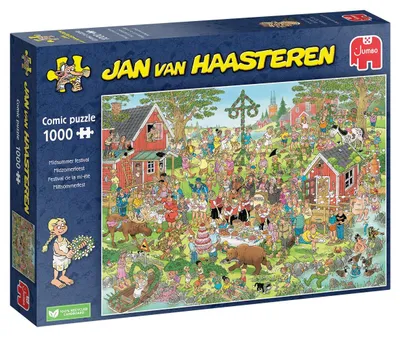 Produktbild von Jan van Haasteren - Mittsommerfestival - 1000 Teile