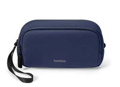 Image de tomtoc Light T12 pochette d'accessoires électroniques M bleu marine