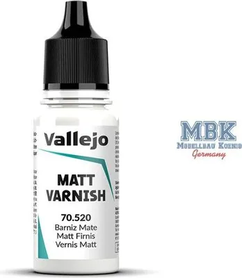 Produktbild von Vallejo 70.520, Transparent, Matte, 17 ml, Plastikflasche, 1 Stück(e)