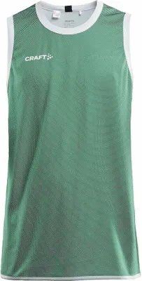 Produktbild von CRAFT Progress Reversible Basket Singlet M Team Green/White L