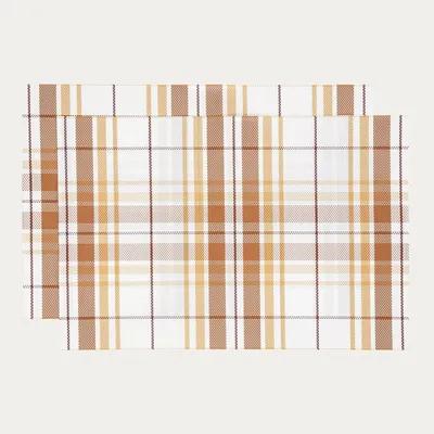 Obrázek produktu pro HOMLA LUCY kostkované prostírání, sada 2 kusů, 30x45 cm