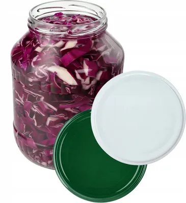 Obrázek produktu pro Sklenice 1,7 l – zavařovací sklenice se šroubovacím víčkem – na okurky a likéry – Ø 89 mm – 1 ks