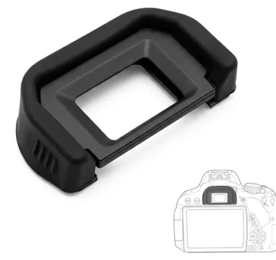 Productafbeelding van Zachte Siliconen Oogschelp Vervanging voor Diverse Camera's