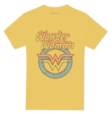 Obrázek produktu pro Tričko Wonder Woman – uni, pánské/dámské, model TV41122 (velikost XXL), barva: banánová žlutá