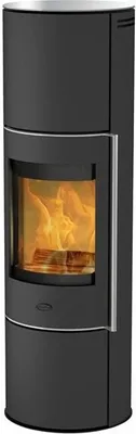 Produktbild von Kaminofen Fireplace Perondi RLU Stahl schwarz 5 kW mit Glasabdeckung