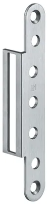 Image de Simonswerk Equerre de recouvrement VX 7560 version KK acier mat nickelé pour huisserie monobloc - 5 071100 0 01806