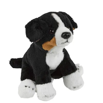 Produktbild von Berner Sennenhund klein sitzend 14 cm Kuscheltier