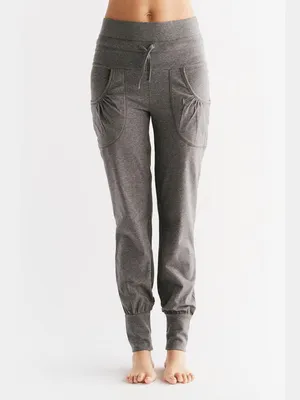 Produktbild von Damen Yogahose mit Umschlagbund