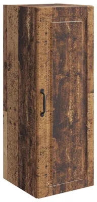 Zdjęcie produktu dla Szafka ścienna vidaXL z drewna postarzanego, 33 x 34,5 x 90 cm, materiał drewnopochodny