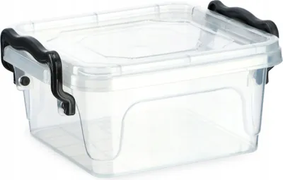 Immagine prodotto di Contenitore KADAX con coperchio, robusto contenitore in plastica da 0,35 litri