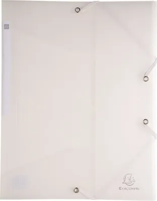 Produktbild von Exacompta 30x Sammelmappe + 3 Klappen, Gummizug PP 500µ , A4, sortiert, 55879E