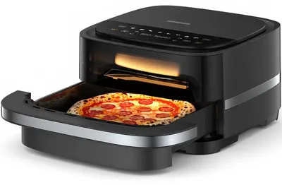 Obrázok produktu pre Heinner HPAF-B4DC22BK, Teplovzdušná fritéza, 4 L, 40 °C, 230 °C, 60 min, Samostarný