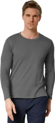 Produktbild von Langarm-Shirt Männer - grau, S