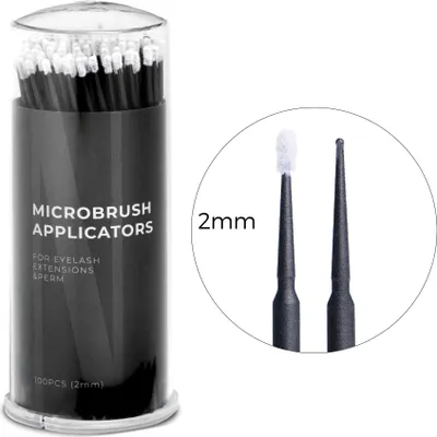 Produktbild von Microbürsten für Wimpern 2 mm Nanolash 100 Stück