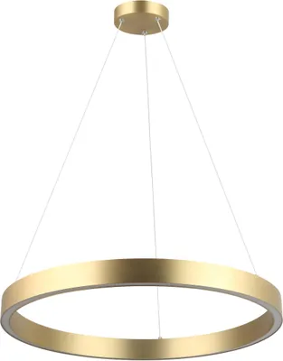 Zdjęcie produktu dla Lampa wisząca LED Midway złota 35W Ciepła biel 3850lm metal wym:126x60x60cm IP20 Light Prestige