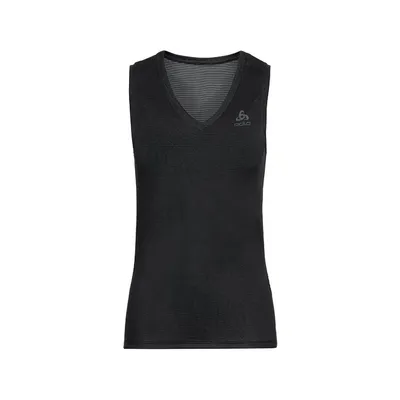 Produktbild von ODLO Bl Top V-Neck Singlet Active F-Dry Light ECO SCHWARZ L