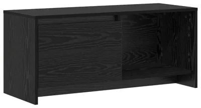 Obrázek produktu pro Sada skříněk pod televizi vidaXL, nástěnná, černá, vzhled dubu, 90 x 35 x 40 cm