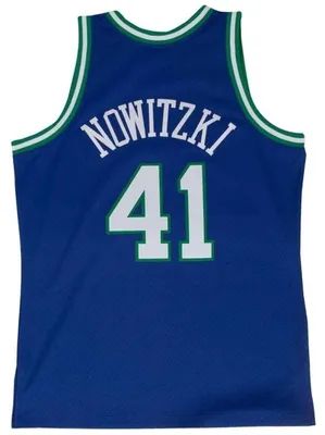 Produktbild von Mitchell & Ness HWC Swingman Jersey Dallas Mavericks Road 1998-99 Dirk Nowitzki navy XXL