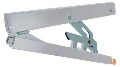 Image de Geze compas OL 90 N blanc RAL 9016 poids max. de vantail 80kg avec bloc vantail standard - 30377