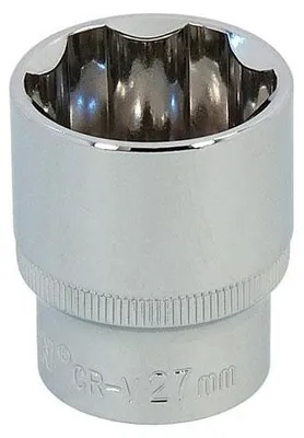 Produktbild von 27 mm - Stecknuss Chrom-Vanadium Super Lock für 1/2-Zoll-Antrieb - Neilsen Tools