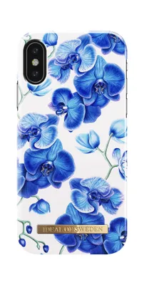 Produktbild von iDeal of Sweden Baby Blue Orchid, Cover, Apple, iPhone X, 14,7 cm (5.8"), Blau, Mehrfarbig