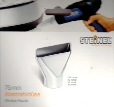 Imagen del producto de Boquilla de deflectores Steinel de 75 mm para pistolas de aire caliente, que protege contra el sobrecalentamiento